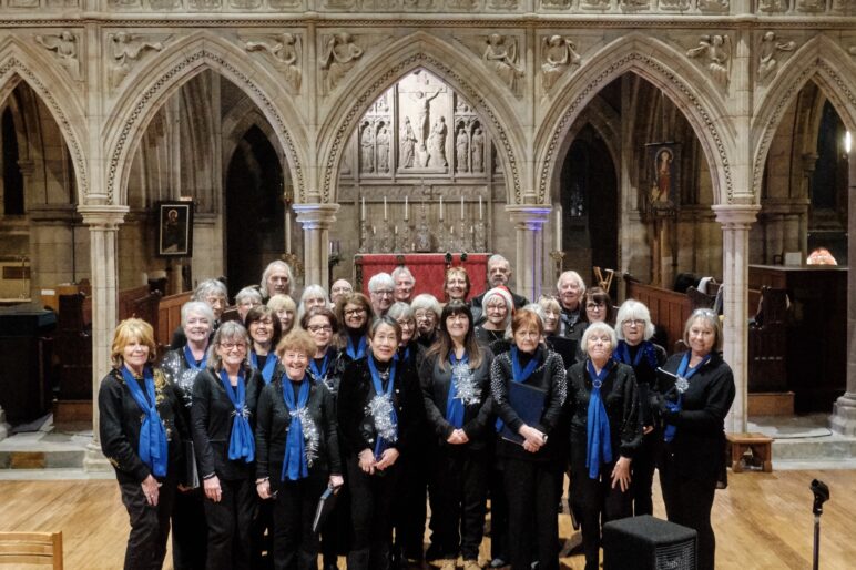 Caterham Community Choir at Winter Sparkle Concert St John the Evangelist Upper Norwood