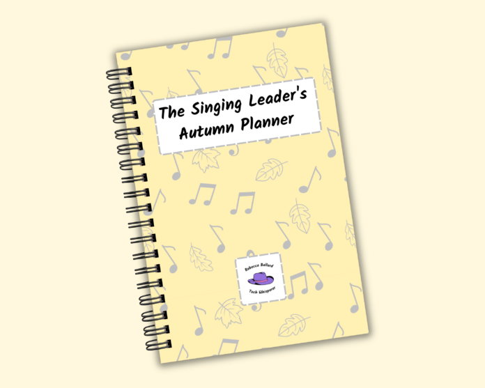 Autumn Planner - Spiral Front Cover